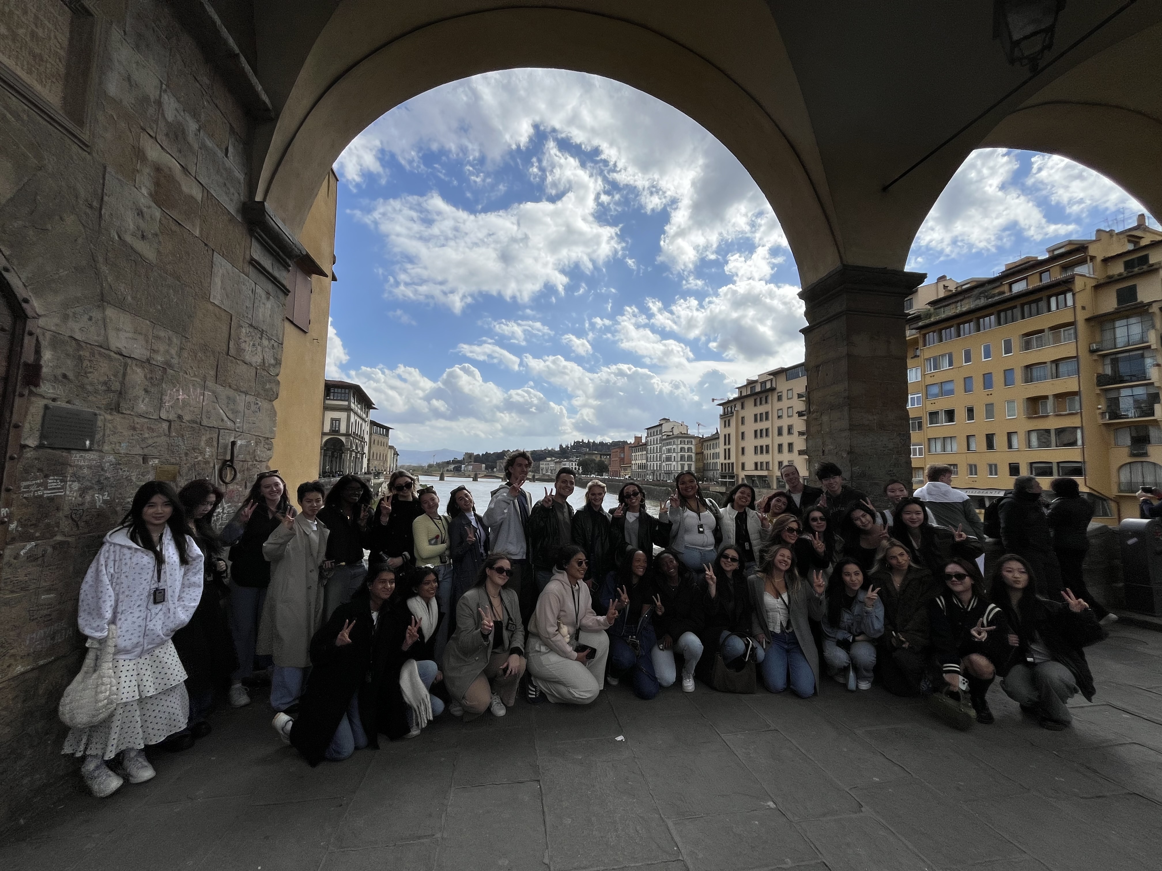 MKT 486 2025 Students in Florence