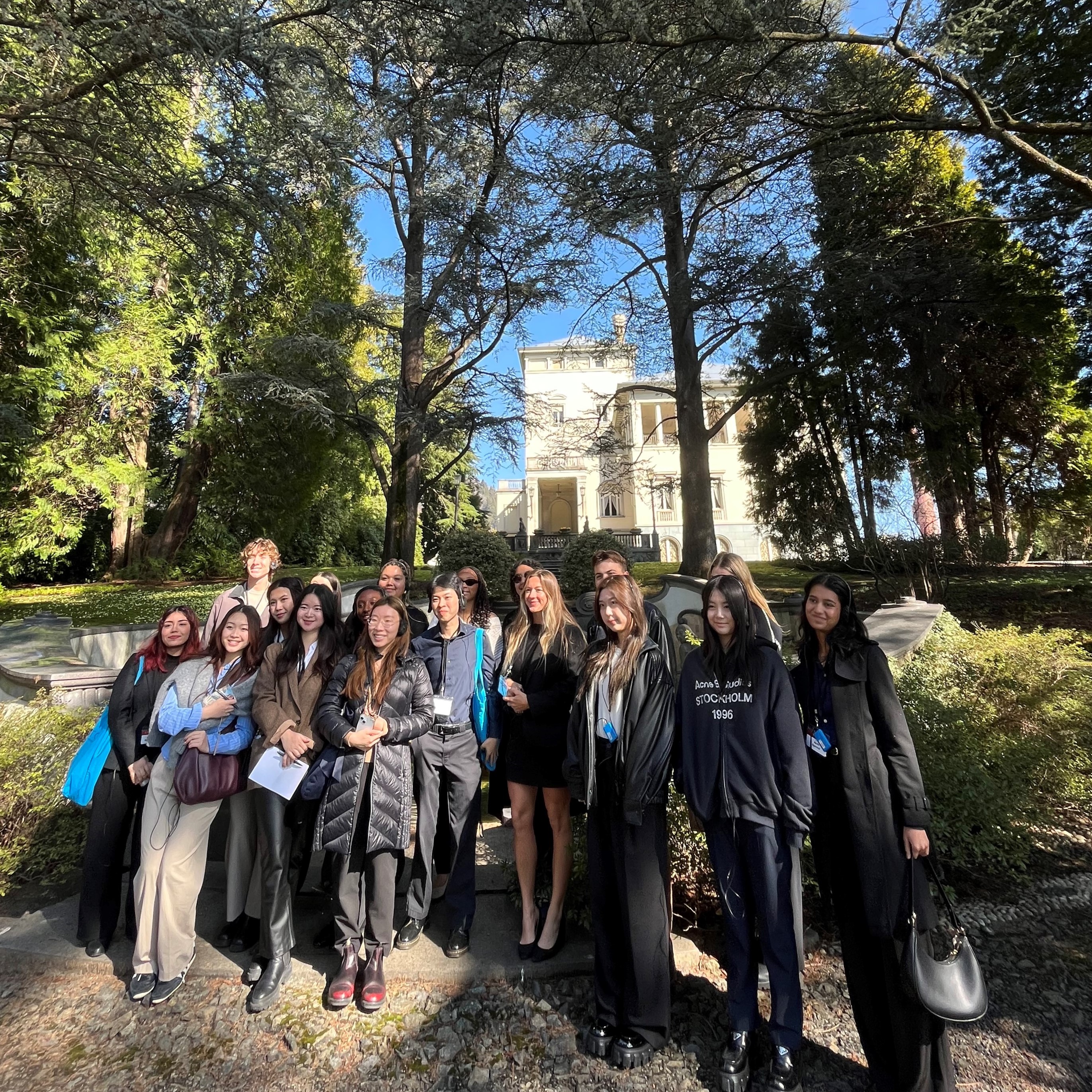 MKT 486 2025 Students Milan Company Visit