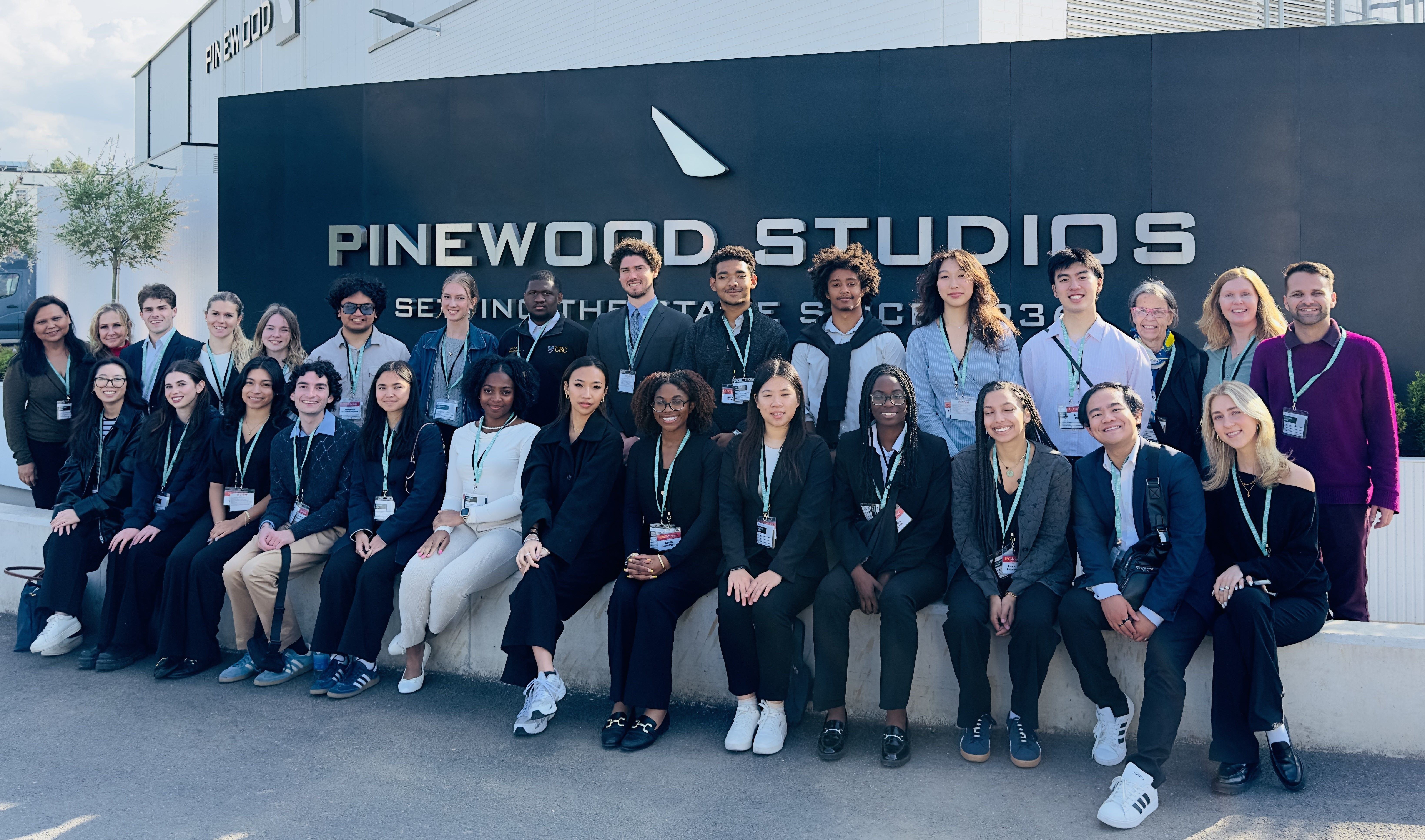 2025 BCA Group outside of Pinewood Studios