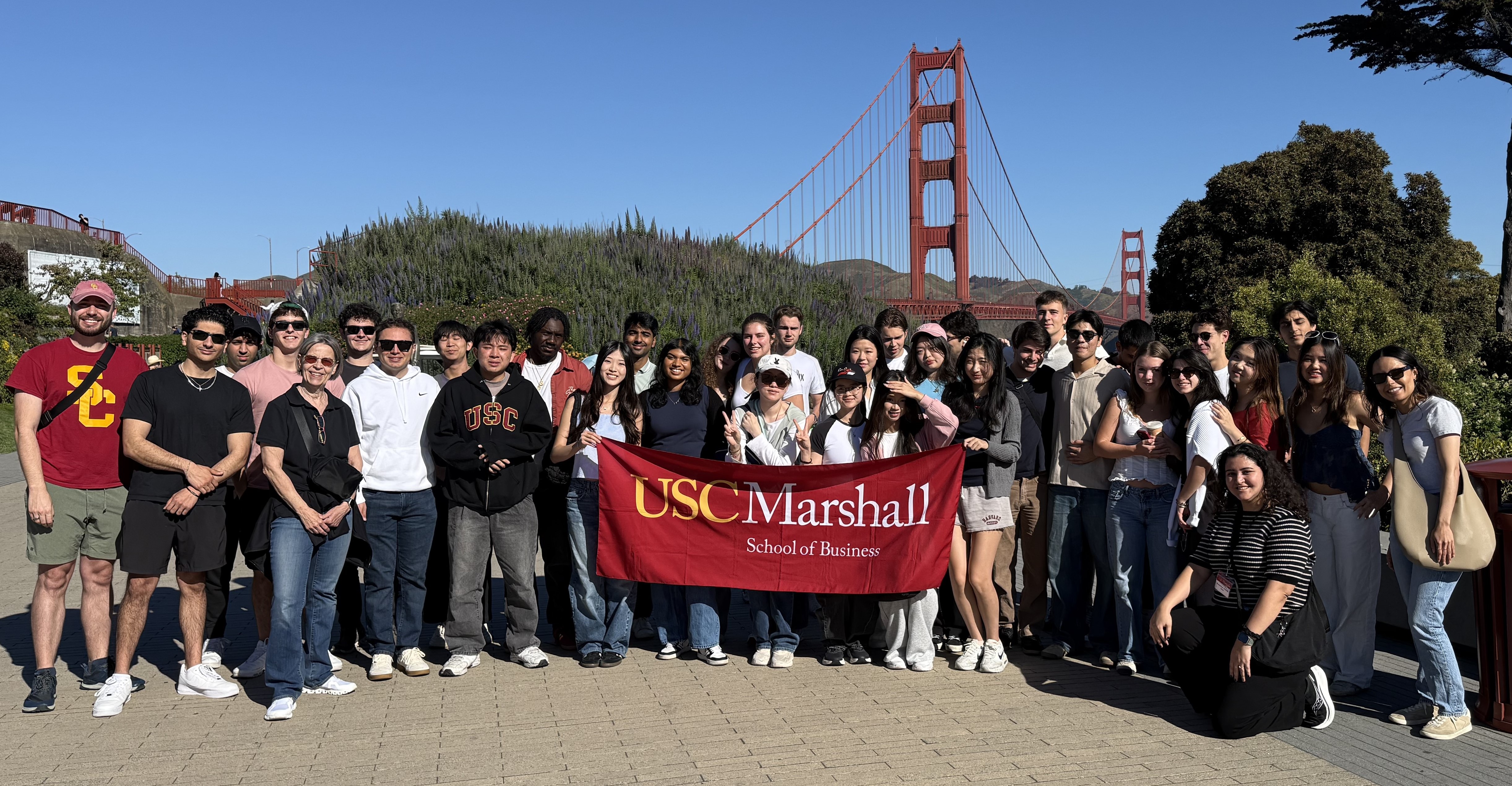 WBB GSI in front of Golden Gate Bridge