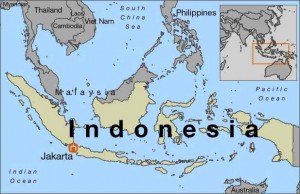 Indoesia Jakarta Map