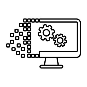 computer screen decoration icon